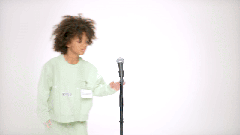 grid white title subtitle